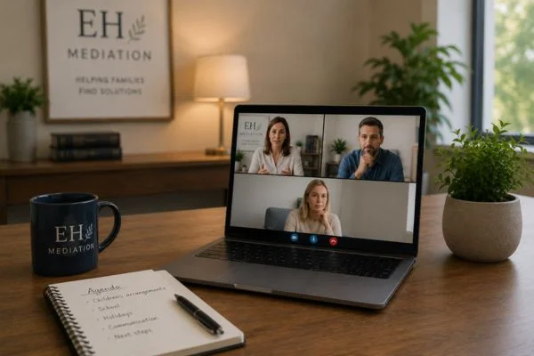 child access mediation Potters Bar online meeting.